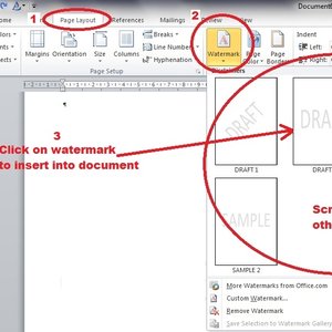 Jak wstawić znak wodny w Wordzie?