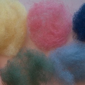 Korale z wełny – krok drugi