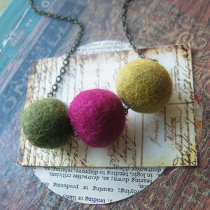 Korale z wełny – krok siódmy