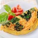 Sposób przygotowania omletu ze szpinakiem