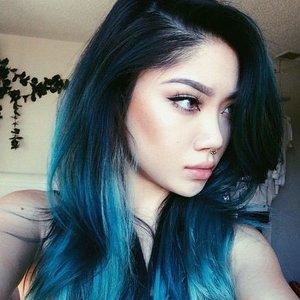 Efekt ombre bez farbowania – krok piąty