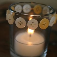 Lampion ozdobiony guzikami – krok piąty