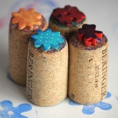 Stemple z korków od wina – krok piąty