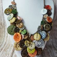 Jak wykonać ładny naszyjnik z guzikami?