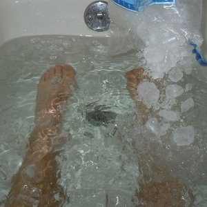 Korzystna chłodna kąpiel