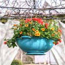 Jak wykonać wazon z durszlaka?