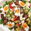 Prosty przepis na sałatkę Cobb