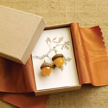 Jak wykonać kolczyki z żołędzi?