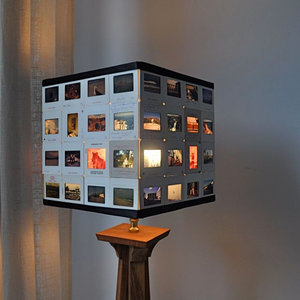 Abażur ozdobiony zdjęciami – krok trzeci